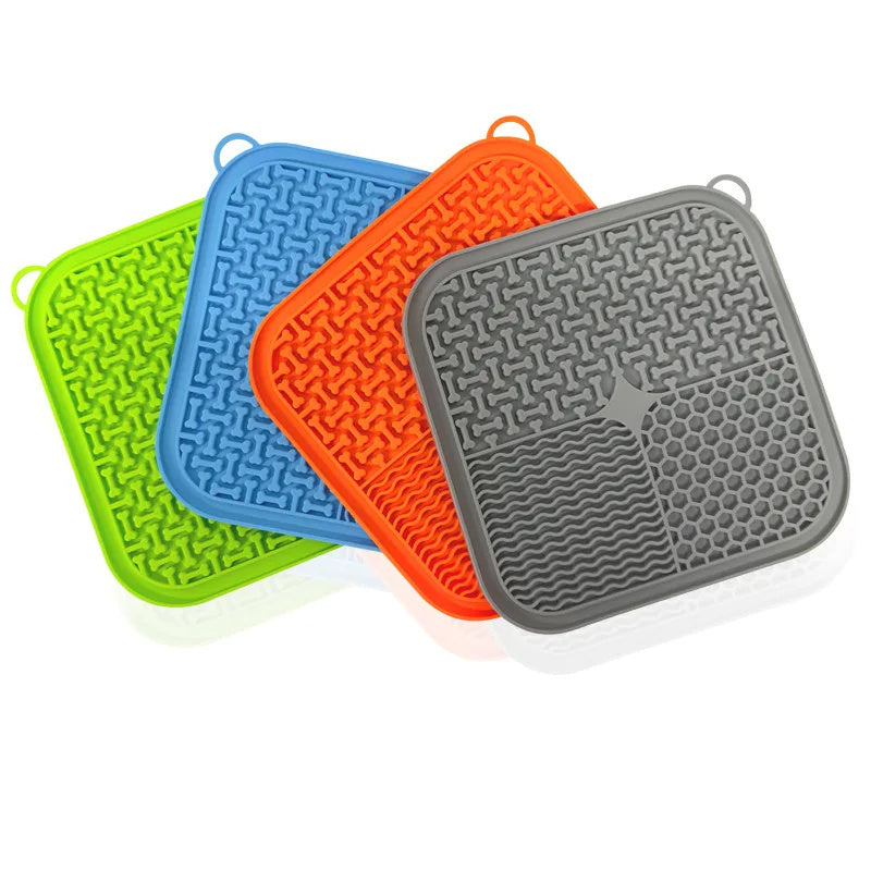 Slow Feeder Licking Mat for Dogs and Cats